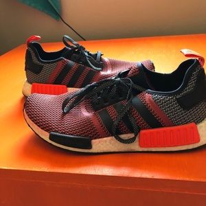 Red/Orange Adidas NMD size 11
